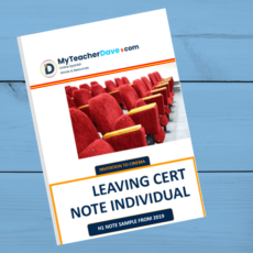 Leaving Cert. Notes Individual Booklets